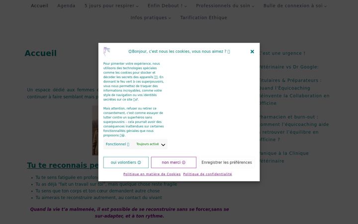 Captura de pantalla de aspirience.fr