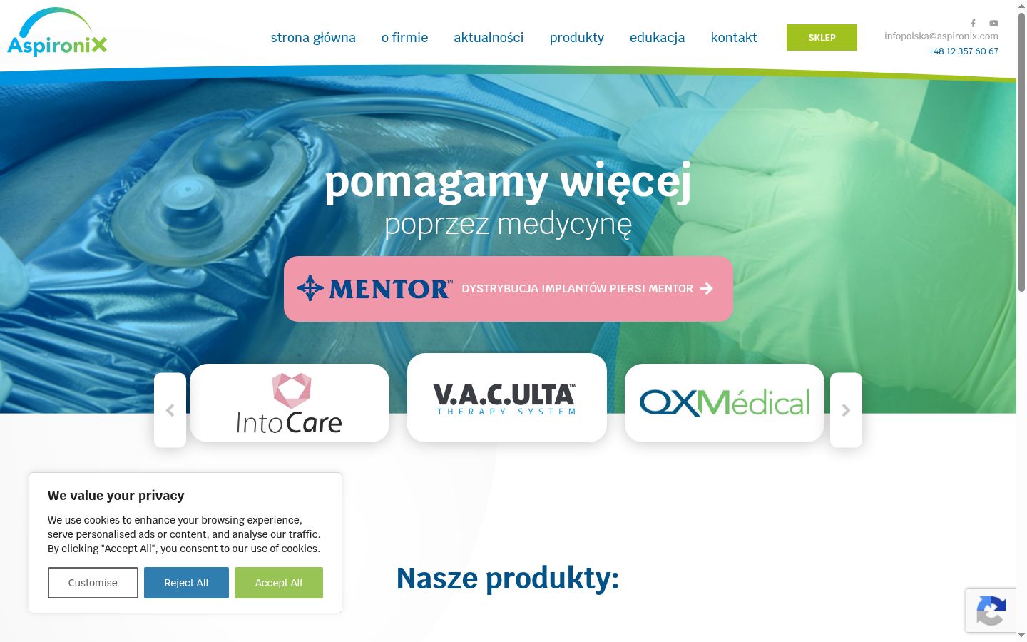 Sutikimo reklamjuostės, rodytos prieš bet kokią sąveiką, ekrano kopija