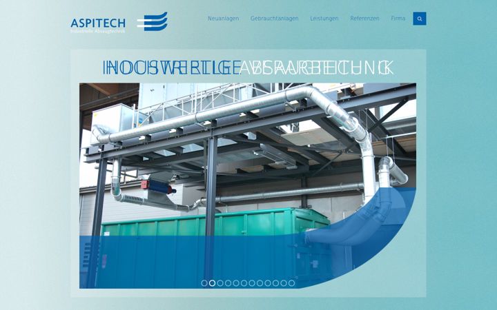 Screenshot of aspitec.ch
