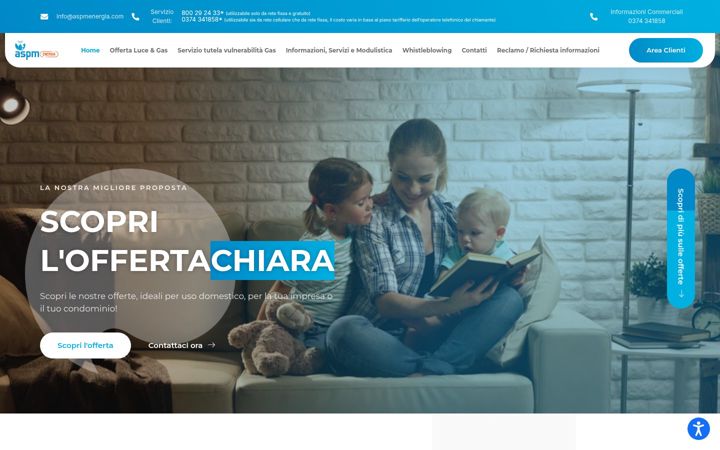 Captura de ecrã de aspmenergia.com