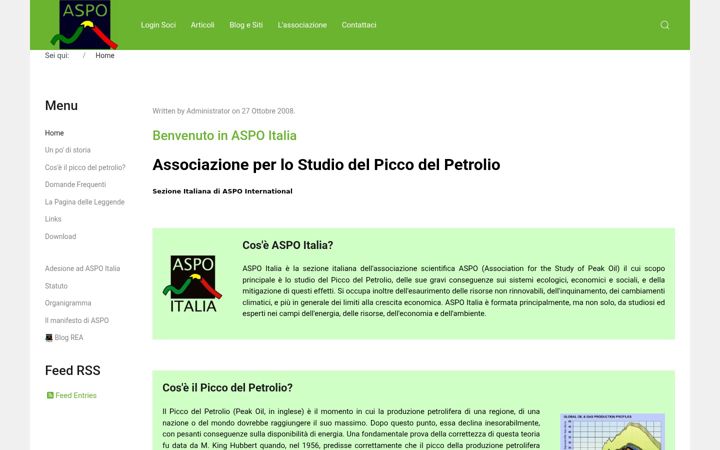 Screenshot of aspoitalia.it