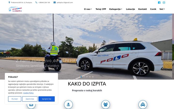 Screenshot of aspolo.si