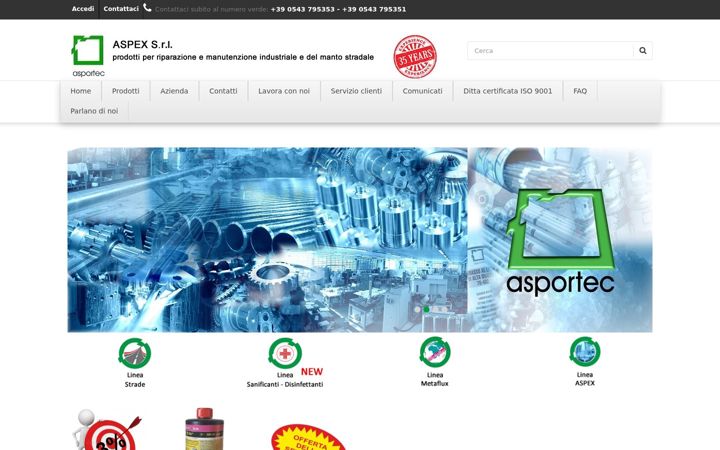 Screenshot of asportec.com
