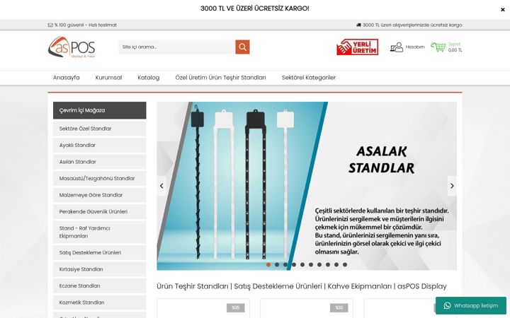 Screenshot of asposdisplay.com.tr