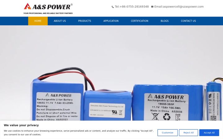 Captura de ecrã de aspowercell.com