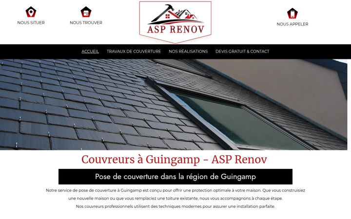 Screenshot of asprenov22.fr