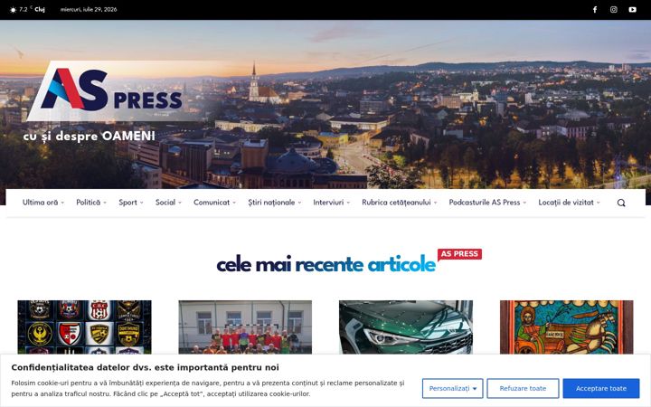 Screenshot of aspress.ro