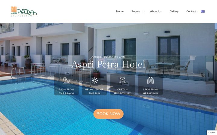Screenshot of aspripetra.gr