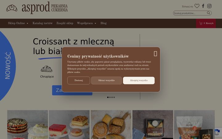 Screenshot του asprod.com.pl