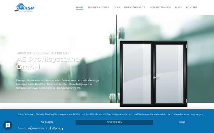 Képernyőkép: asprofile.de