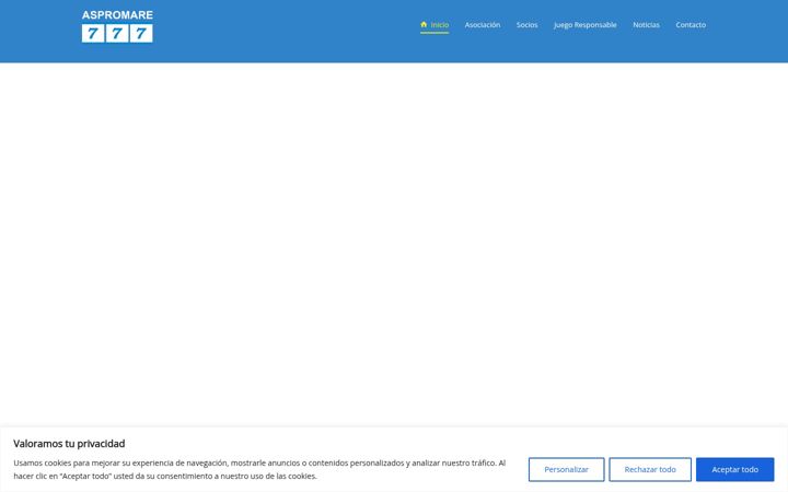 Screenshot of aspromare.es