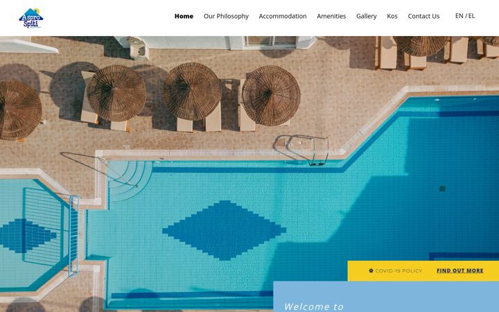 Screenshot of asprospiti.gr