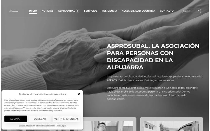 Screenshot of asprosubal.org