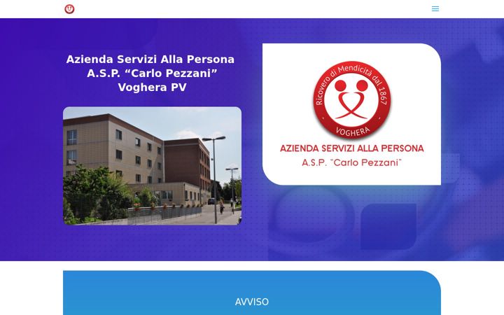 Screenshot of aspvoghera.it