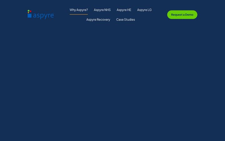 Screenshot of aspyresoftware.com