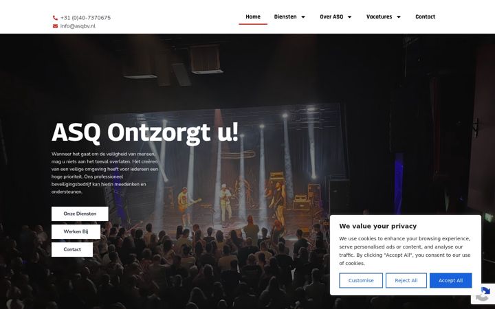 Snímek obrazovky asqbv.nl