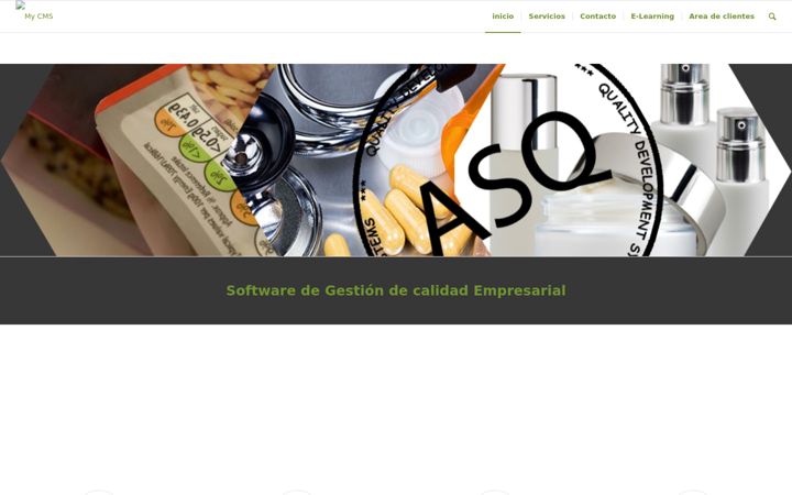 Screenshot of asquality.eu