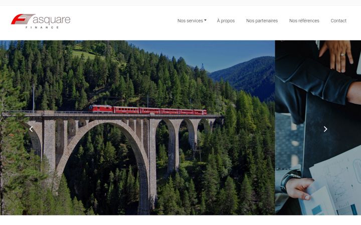 Captură de ecran a asquare-finance.com