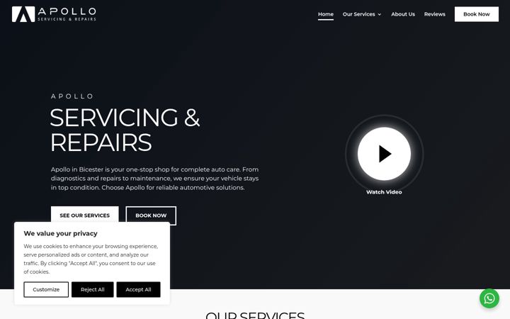 Screenshot of asrbicester.co.uk