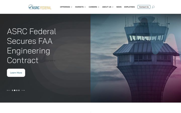 Screenshot of asrcfederal.com