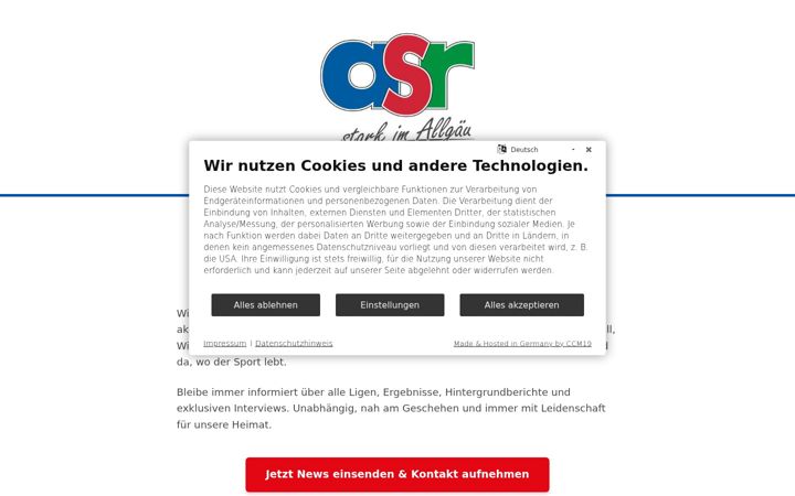 Screenshot of asrsport.de