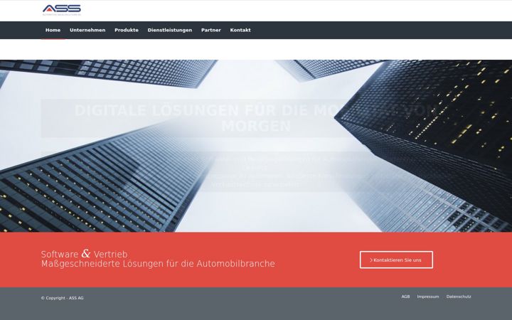 Screenshot of ass-ag.net