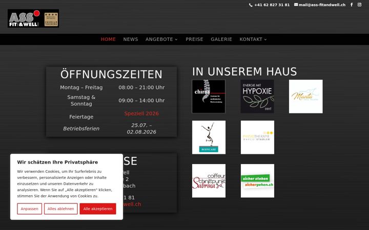 Screenshot di ass-fitandwell.ch