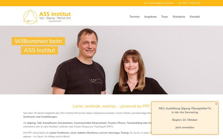Screenshot of ass-institut.de