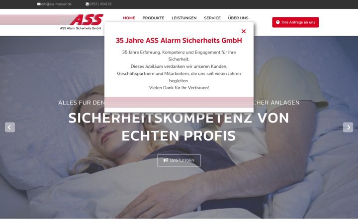 Screenshot of ass-meissen.de