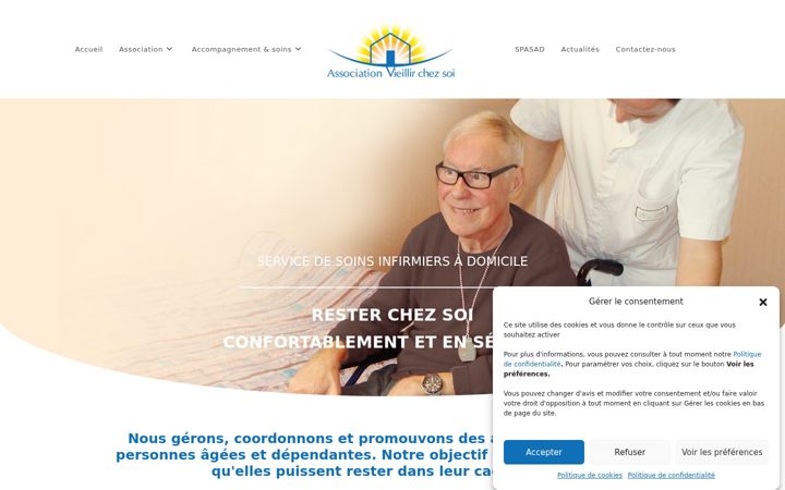 Screenshot of ass-vieillir-chez-soi.fr