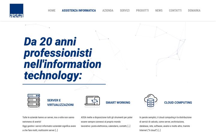 Screenshot di assa.bo.it