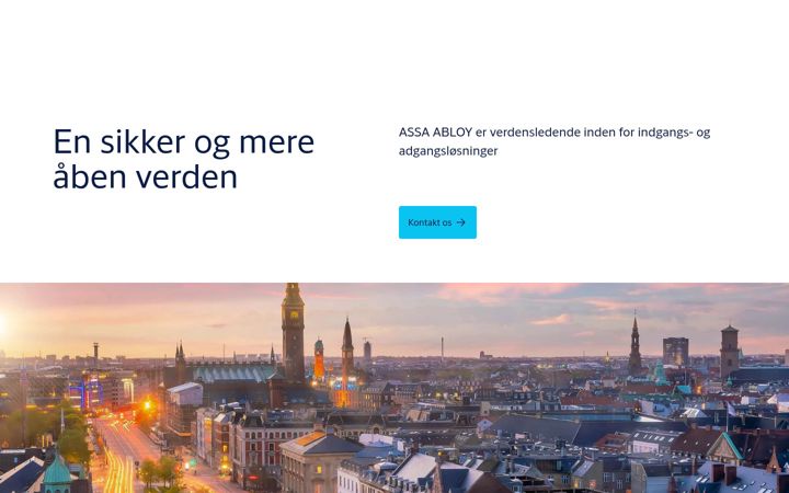 Screenshot of assaabloy.com