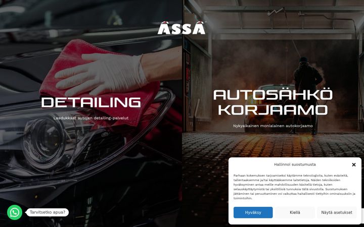 Screenshot of assadetailing.fi