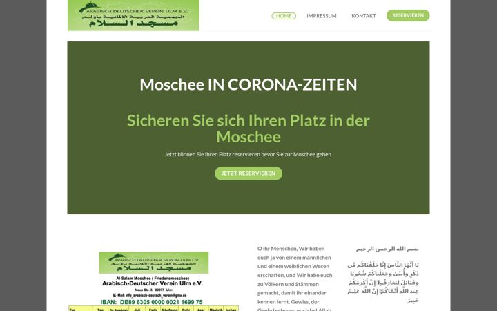 Screenshot ta' assalam-ulm.de