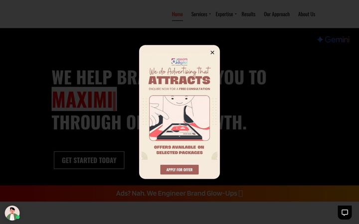 Screenshot of assamdigital.com