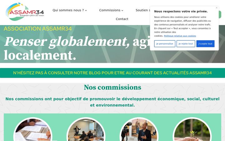 Screenshot di assamr34.fr