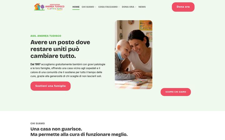 Screenshot of assandreatudisco.org