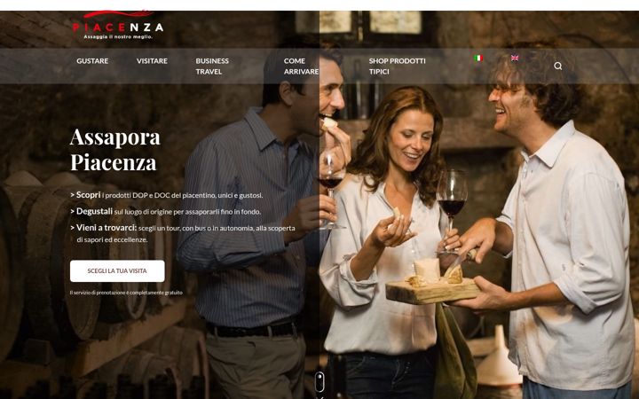 Screenshot van assaporapiacenza.it