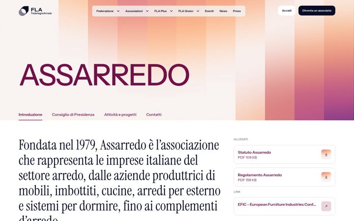 Screenshot of assarredo.org