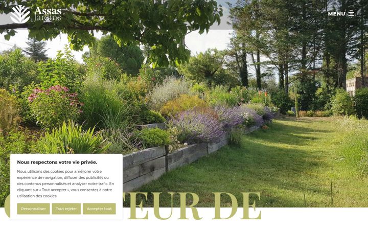 Screenshot of assas-jardins.fr