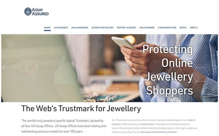 Screenshot of assayassured.co.uk
