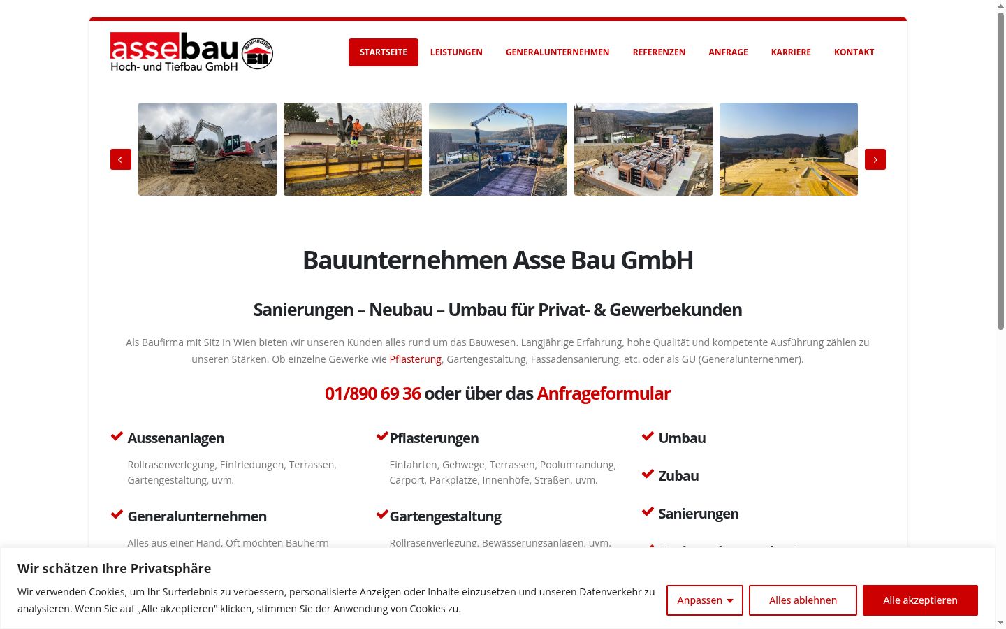 Sutikimo reklamjuostės, rodytos prieš bet kokią sąveiką, ekrano kopija