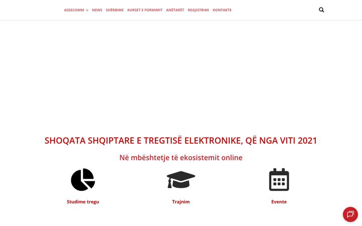 Screenshot of assecomm.al
