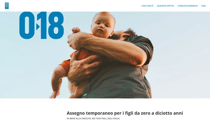 Screenshot of assegnotemporaneo.com