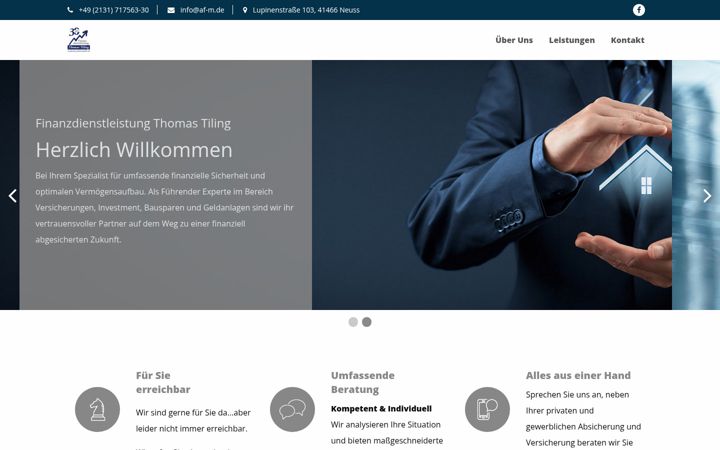 Screenshot of assekuranz-finanzmakler.de