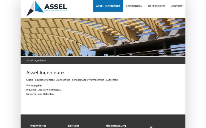 Captură de ecran a assel-ingenieure.de