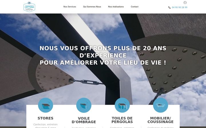 Screenshot ta' assela-solaire.com