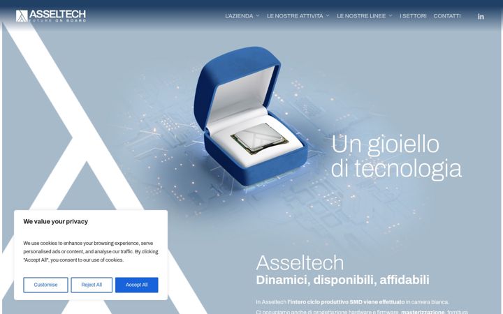 Screenshot of asseltech.it