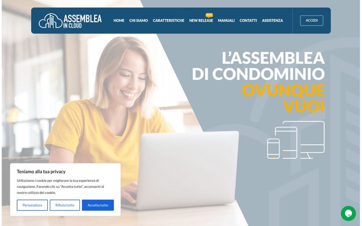 Screenshot of assemblea-incloud.com