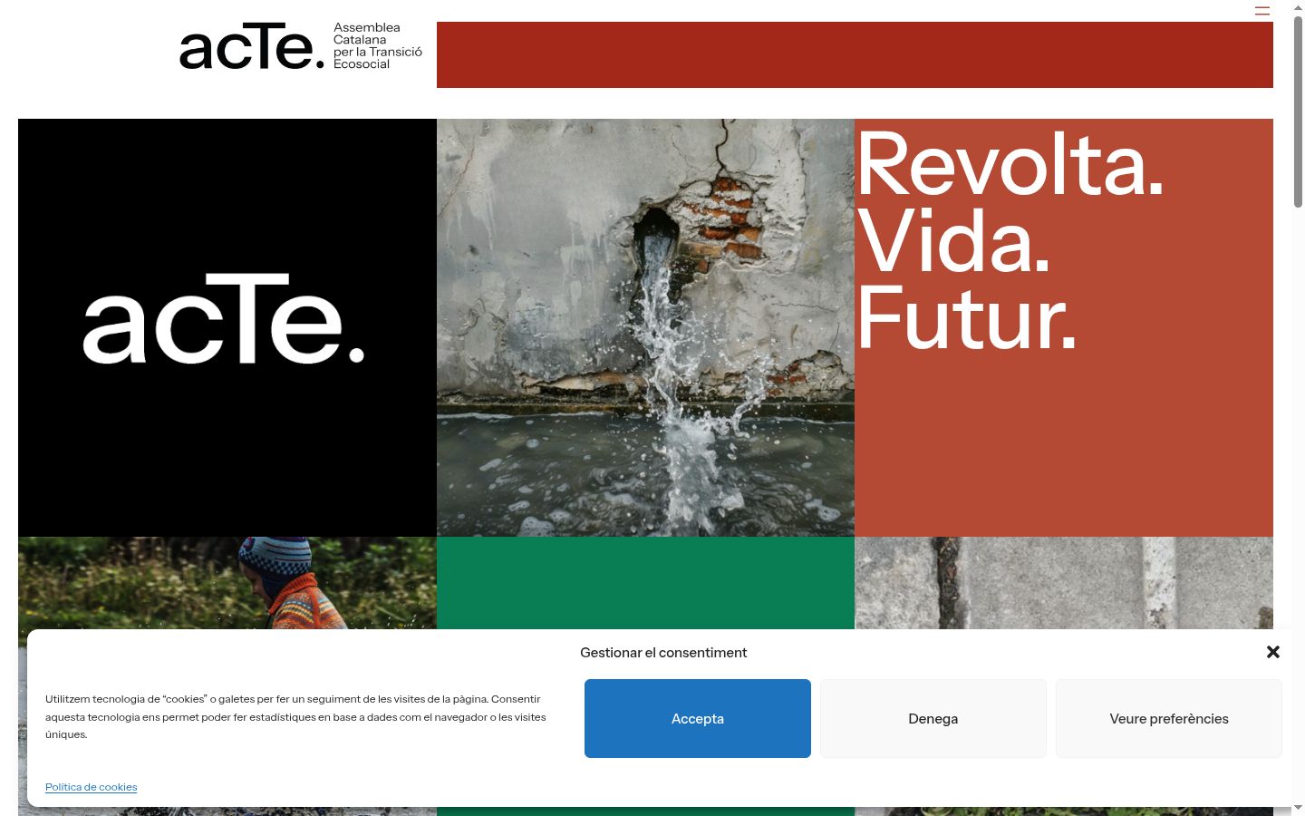 Sutikimo reklamjuostės, rodytos prieš bet kokią sąveiką, ekrano kopija